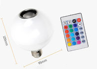 12W E27 Smart LED Bluetooth Speaker Bulb Stereo Audio RGB Color Changing